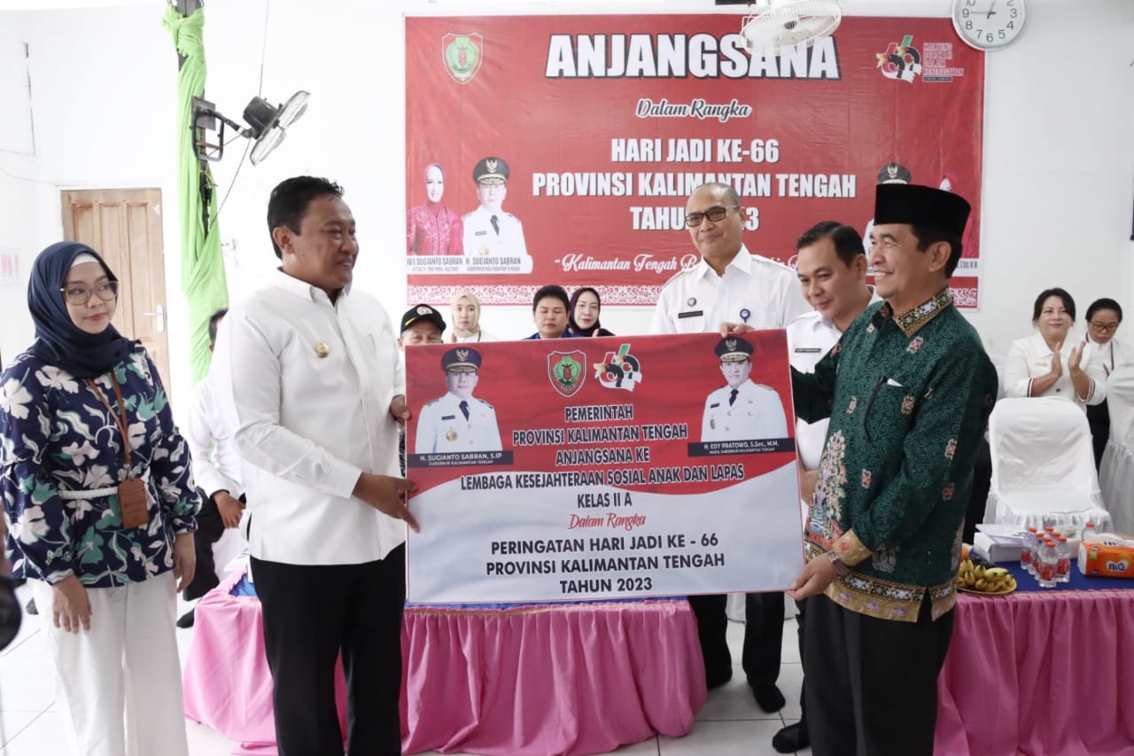 Peringatan Hari Jadi ke-66 Prov. Kalteng, Wagub Kalteng Anjangsana di LKS BERKAH