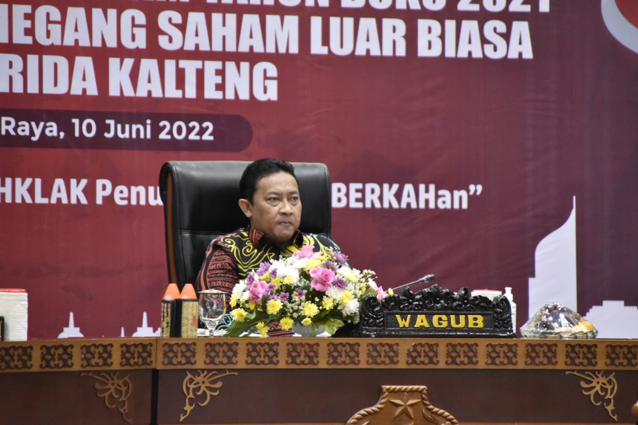 Rapat Umum Pemegang Saham Tahunan PT. Jamkrida Kalteng Tahun Buku 2021