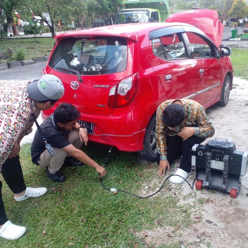 DLH Melalui Unit Pelaksana Teknis Laboratorium Lingkungan Telah Memiliki Alat Uji Emisi Kendaraan Bermotor