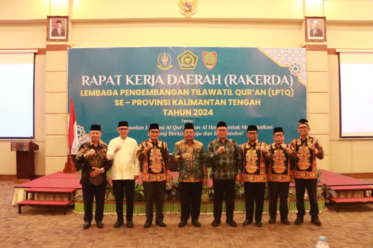 Sekda Nuryakin Buka RAKERDA I LPTQ Provinsi Kalteng Tahun 2024