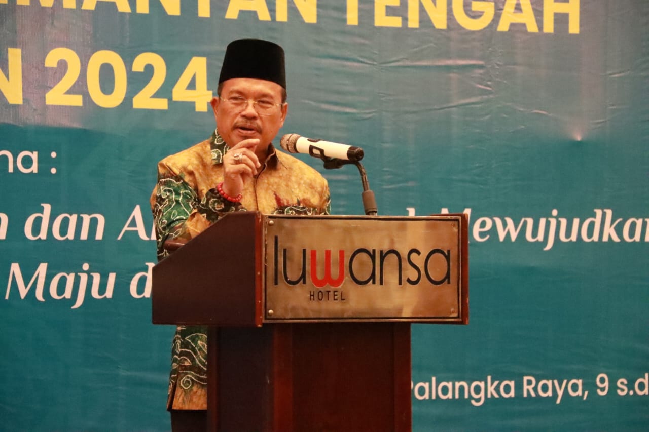 Sekda Nuryakin Buka RAKERDA I LPTQ Provinsi Kalteng Tahun 2024