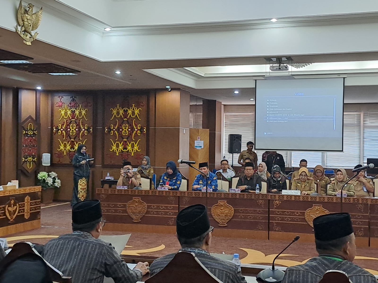 Sekretaris DPRD H. Pajarudinnor Hadiri Pelantikan Dewan Hakim MTQ KORPRI Kalteng