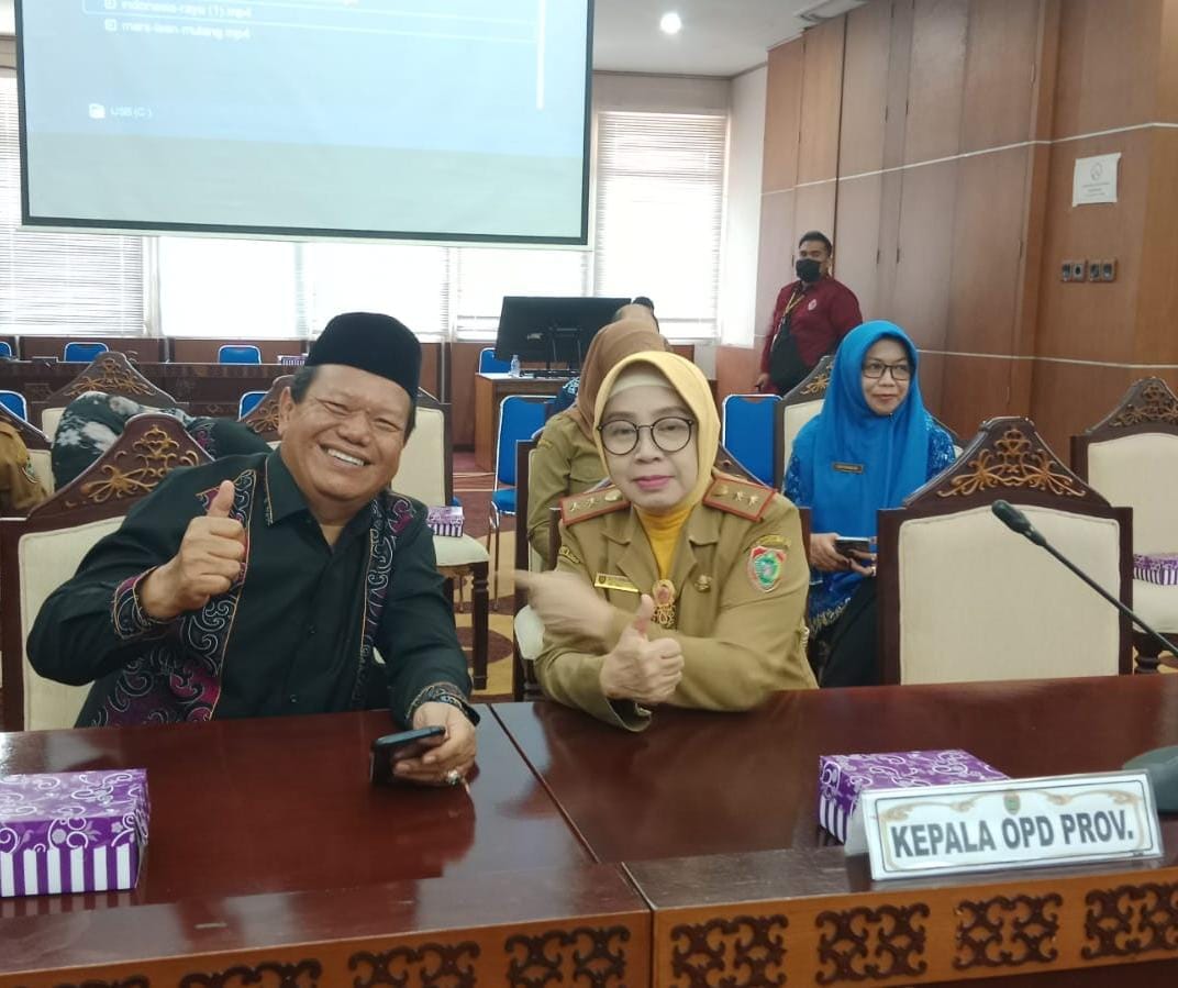 Sekretaris DPRD H. Pajarudinnor Hadiri Pelantikan Dewan Hakim MTQ KORPRI Kalteng