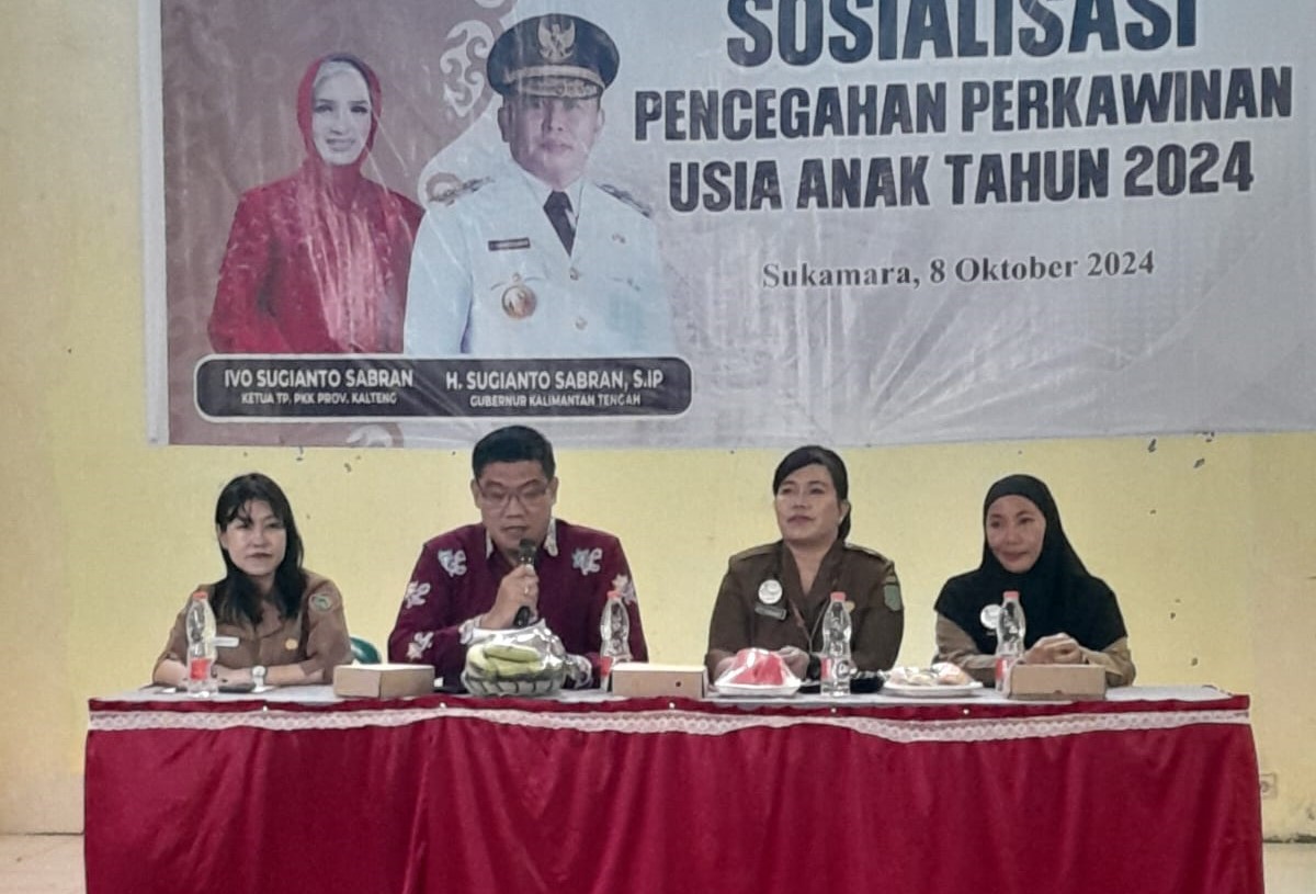 DP3APPKB Prov. Kalteng Laksanakan Sosialisasi Pernikahan Usia Anak