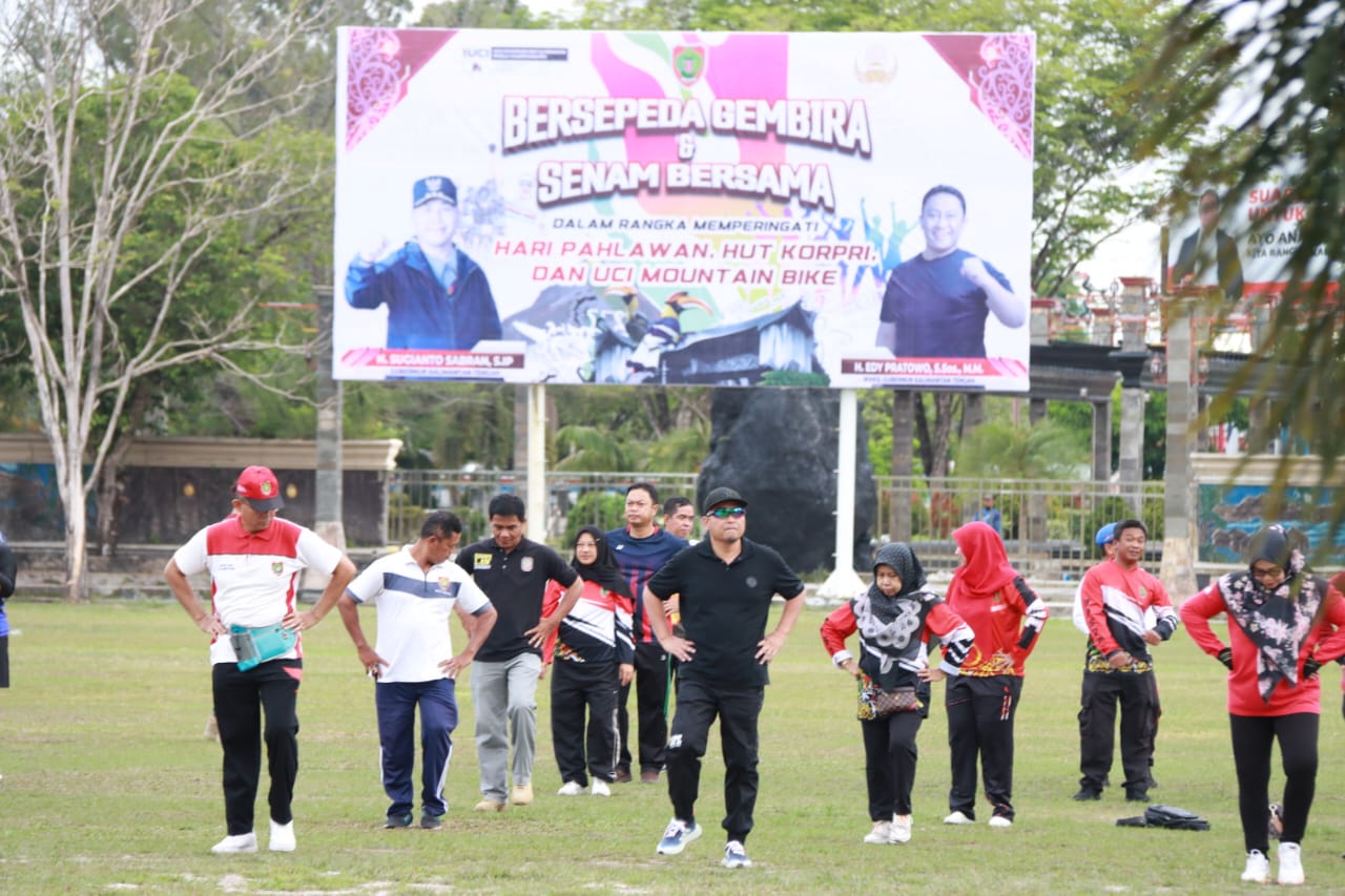 Pemprov. Kalteng Gelar Kegiatan Bersepeda Gembira 