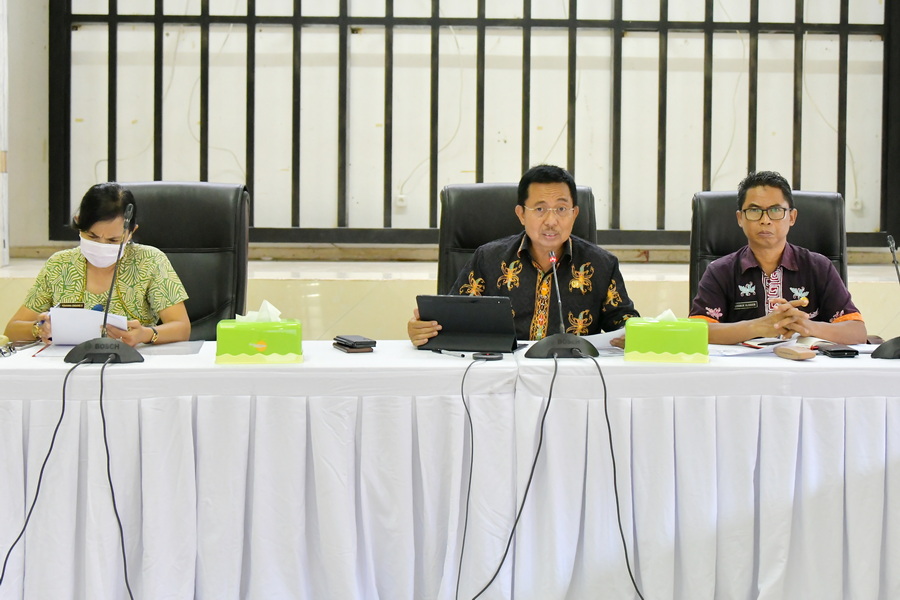 Bappedalitbang Prov. Kalteng Ikuti Rakortekrenbang Pada Desk Kewilayahan Tahun 2023 Bersama Perangkat Daerah Lingkup Pemprov Kalteng