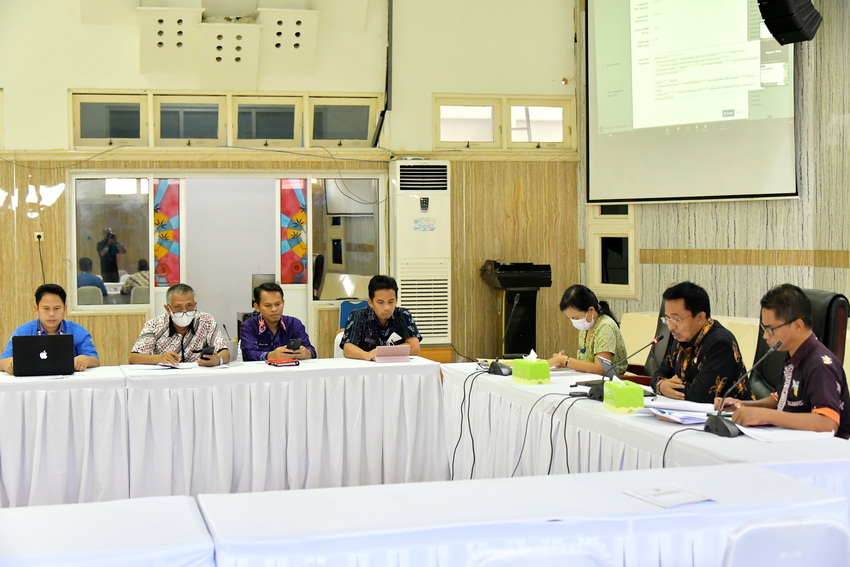 Bappedalitbang Prov. Kalteng Ikuti Rakortekrenbang Pada Desk Kewilayahan Tahun 2023 Bersama Perangkat Daerah Lingkup Pemprov Kalteng