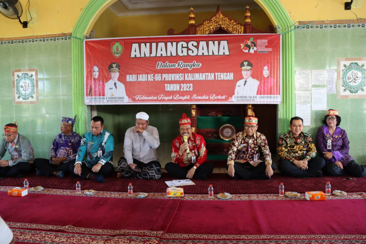 Sekda Prov. Kalteng Lakukan Anjangsana di LKS Panti Asuhan Ayah Bunda