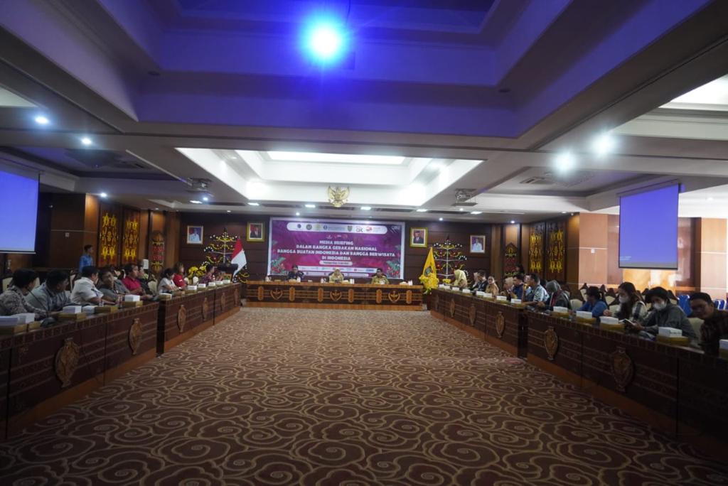 Pemprov. Kalteng Gelar Acara Media Briefing Kegiatan Bangga Buatan Indonesia dan Bangga Berwisata di Indonesia
