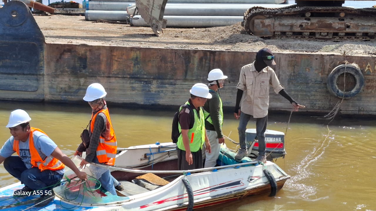 Pemprov Kalteng Laksanakan PDA Test Pembangunan Dermaga Pelabuhan Perikanan Kuala Jelai