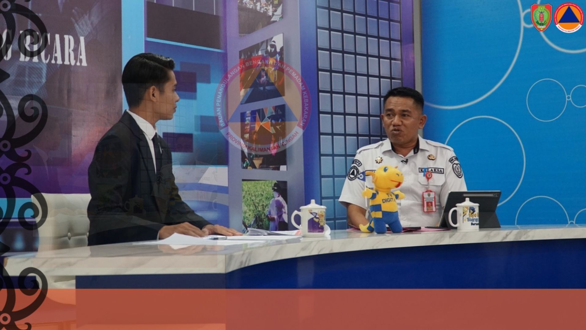 Kalaksa BP-BPK Ahmad Toyib jadi Narasumber Acara Kalteng Bicara yang disiarkan oleh TVRI Kalteng