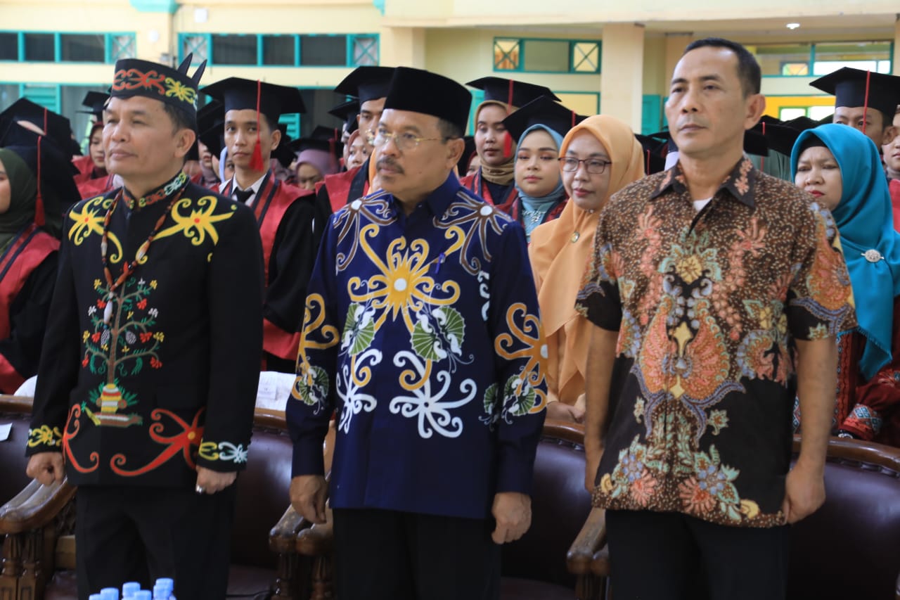 Sekda Prov. Kalteng Hadiri Wisuda Sarjana ke-35 dan Magister ke-12 IAIN Palangka Raya