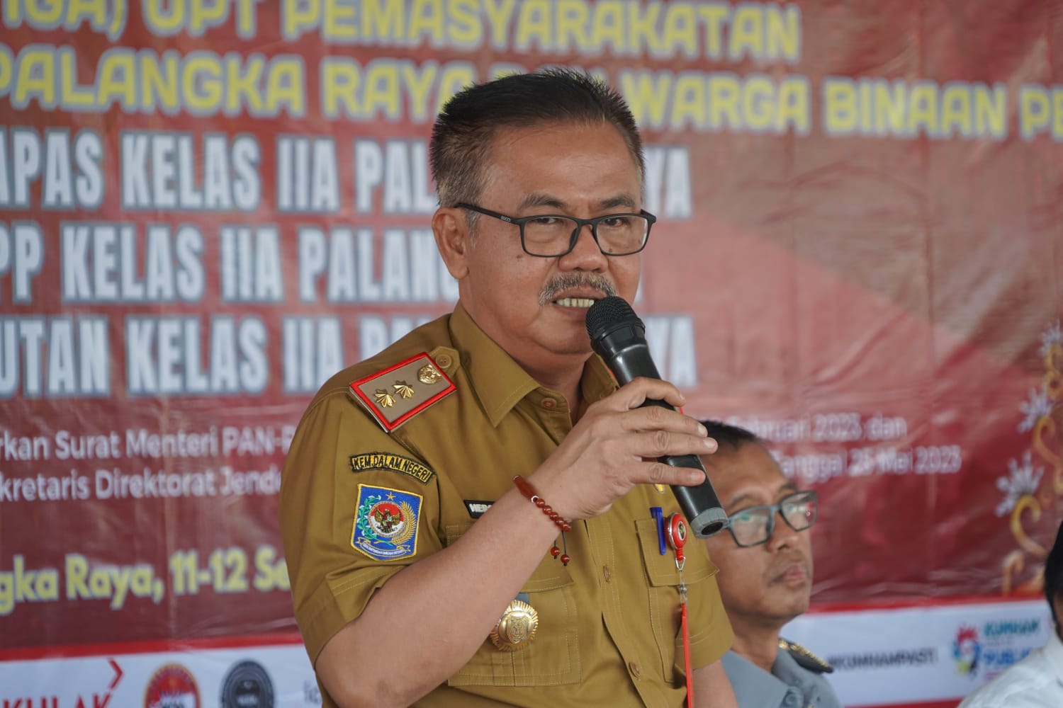 Sahli Herson B. Aden Hadiri Press Release Pemindahan Lokasi Tiga UPT Pemasyarakatan