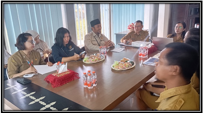 DPMPTSP Prov. Kalteng Terima Visitasi Monev Keterbukaan Informasi Badan Publik dari KI Kalteng