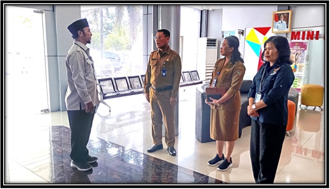 DPMPTSP Prov. Kalteng Terima Visitasi Monev Keterbukaan Informasi Badan Publik dari KI Kalteng