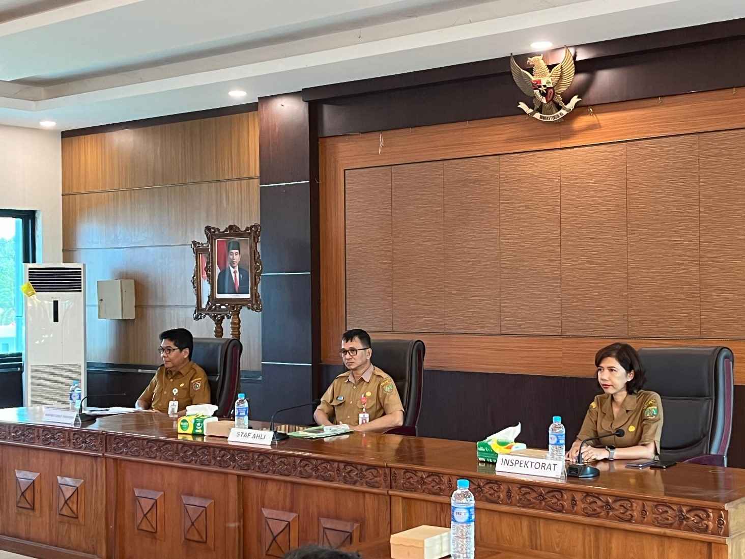 Upaya Memperkuat Transparansi, Akuntabilitas, dan Integritas, Inspektorat Daerah Lakukan Sosialisasi Perluasan Program Desa Percontohan Anti Korupsi