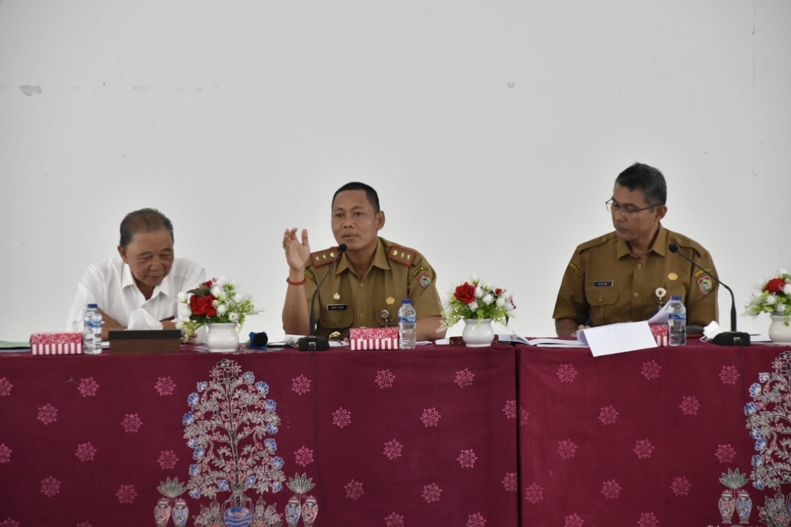 Sahli Yuas Elko Pimpin Rapat Kewaspadaan Dini Masyarakat