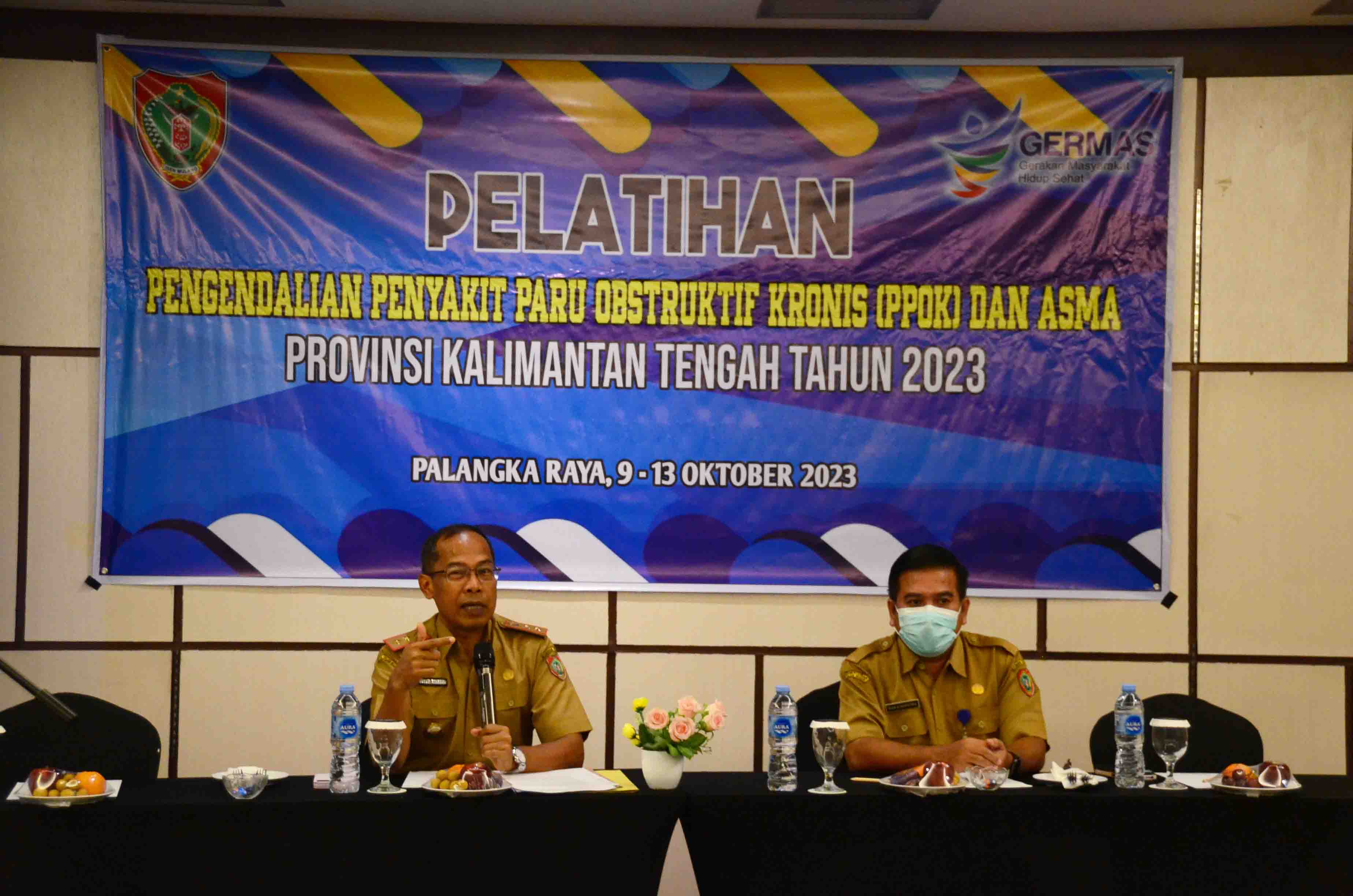 Dinkes Prov. Kalteng Gelar Pelatihan Pengendalian Penyakit Paru Obstruktif Kronis dan Asma