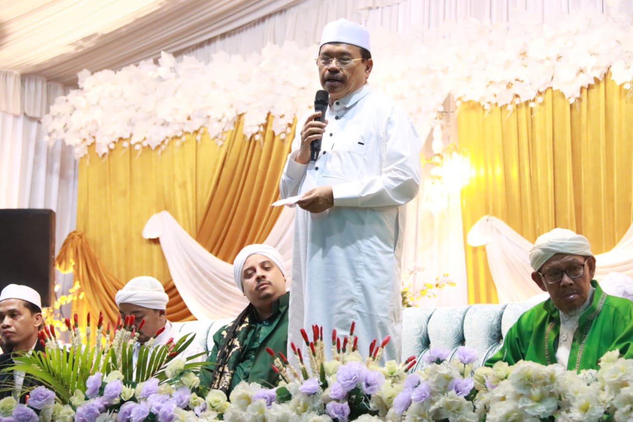 Sekda Prov. Kalteng Nuryakin Hadiri Maulid Akbar Bersama Majelis Riyadhul Jannah