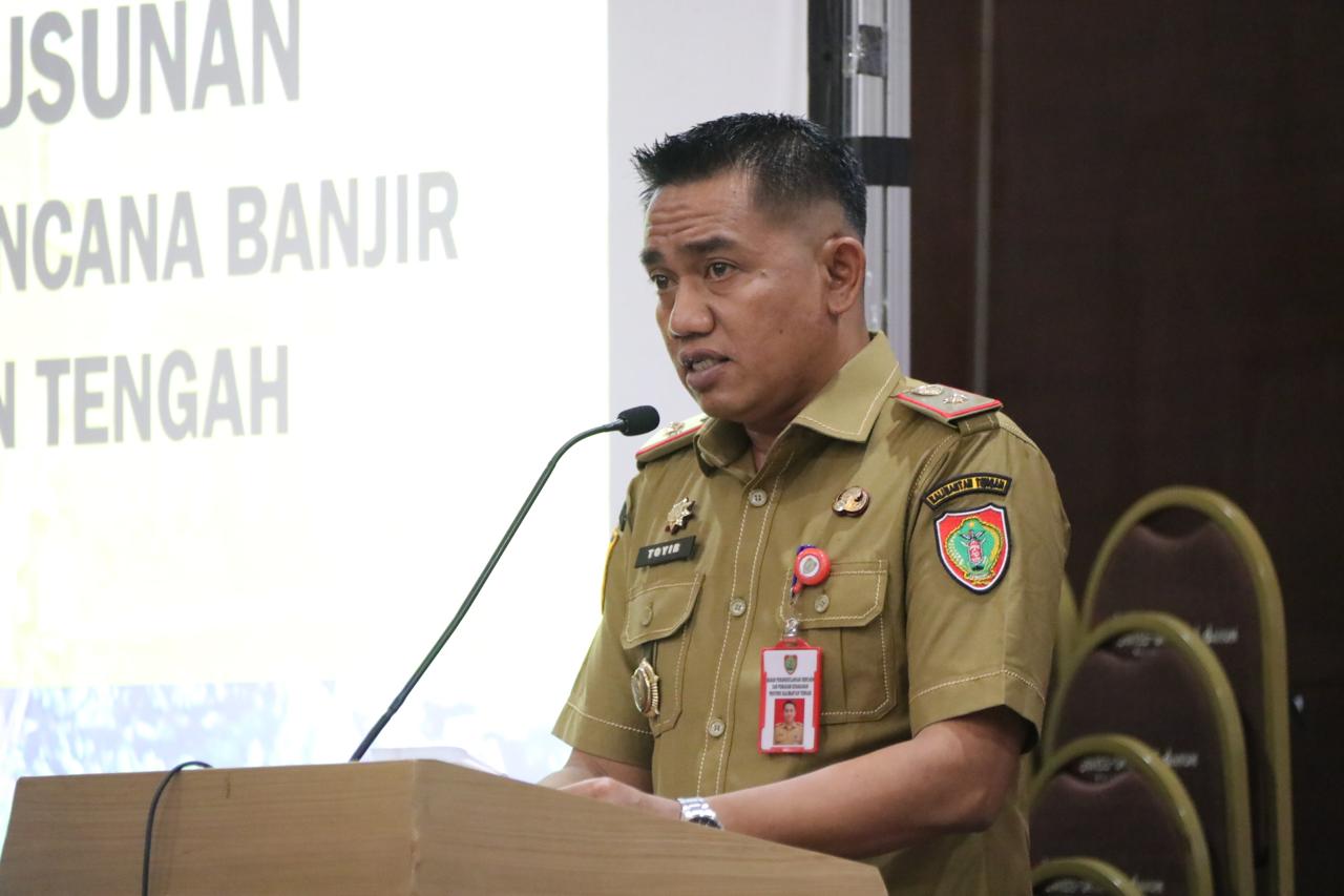 Asisten Ekbang Sri Widanarni Buka Workshop Penyusunan Rencana Kontingensi Bencana Banjir