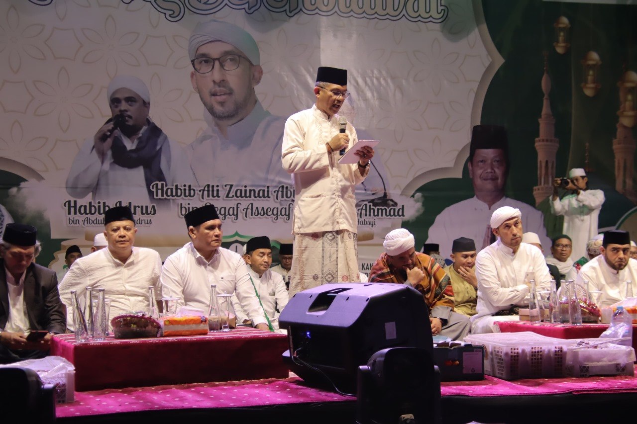 Kadis PMD Prov. Kalteng Hadiri Acara Kalteng Bersholawat