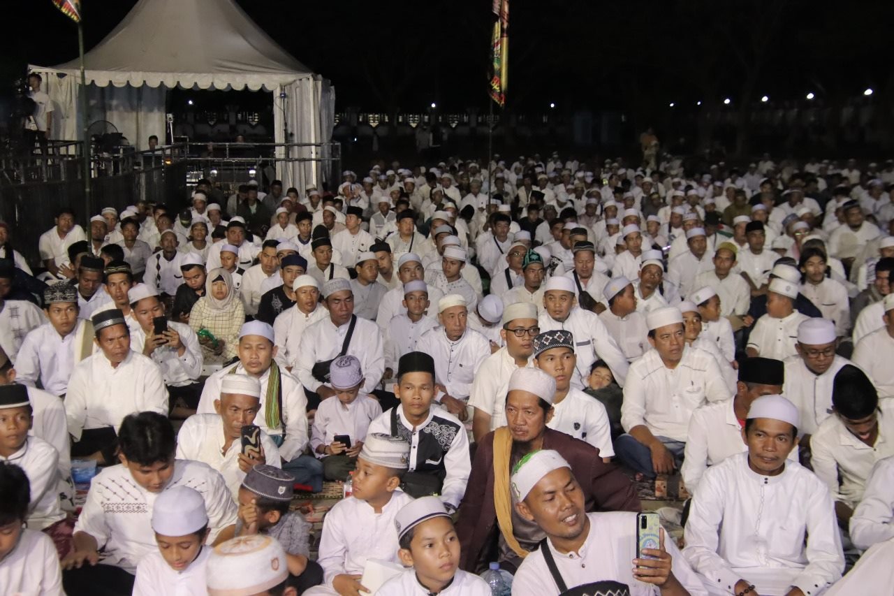 Kadis PMD Prov. Kalteng Hadiri Acara Kalteng Bersholawat