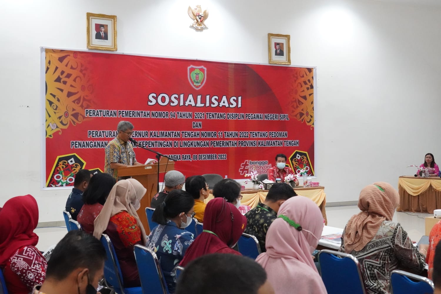 Pemprov Kalteng Gelar Sosialisasi Peraturan Pemerintah Nomor 94 Tahun 2021