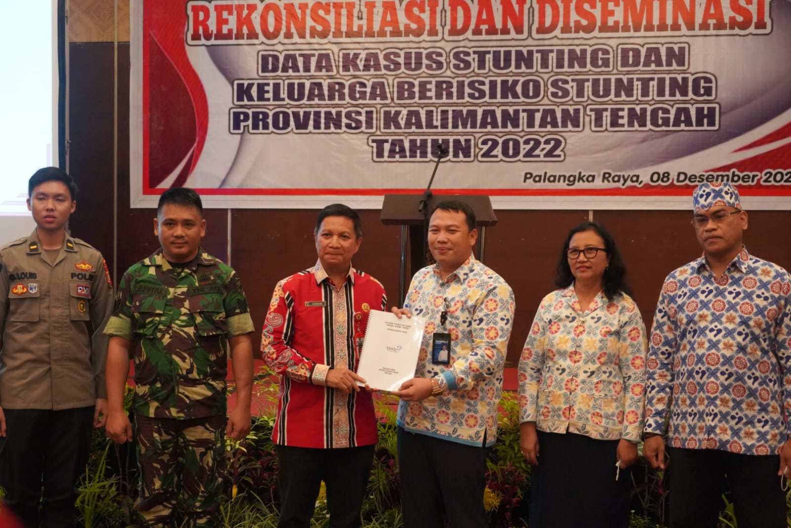 Sahli Gubernur Bidang KSDM Buka Kegiatan Rekonsiliasi Dan Diseminasi Data Kasus Stunting Dan Keluarga Berisiko Stunting