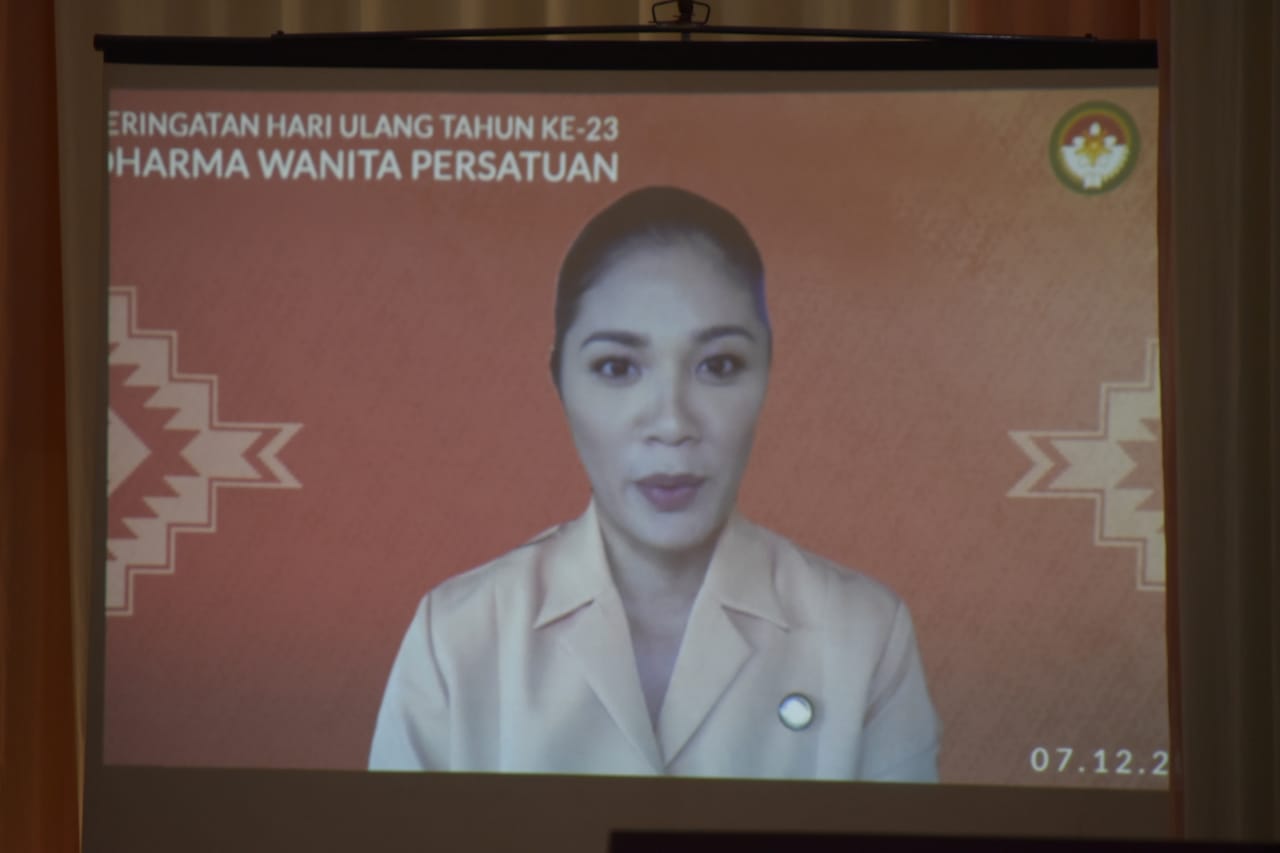 DWP Prov. Kalteng Peringati HUT ke-23 DWP Di Gedung Wanita Palangka Raya