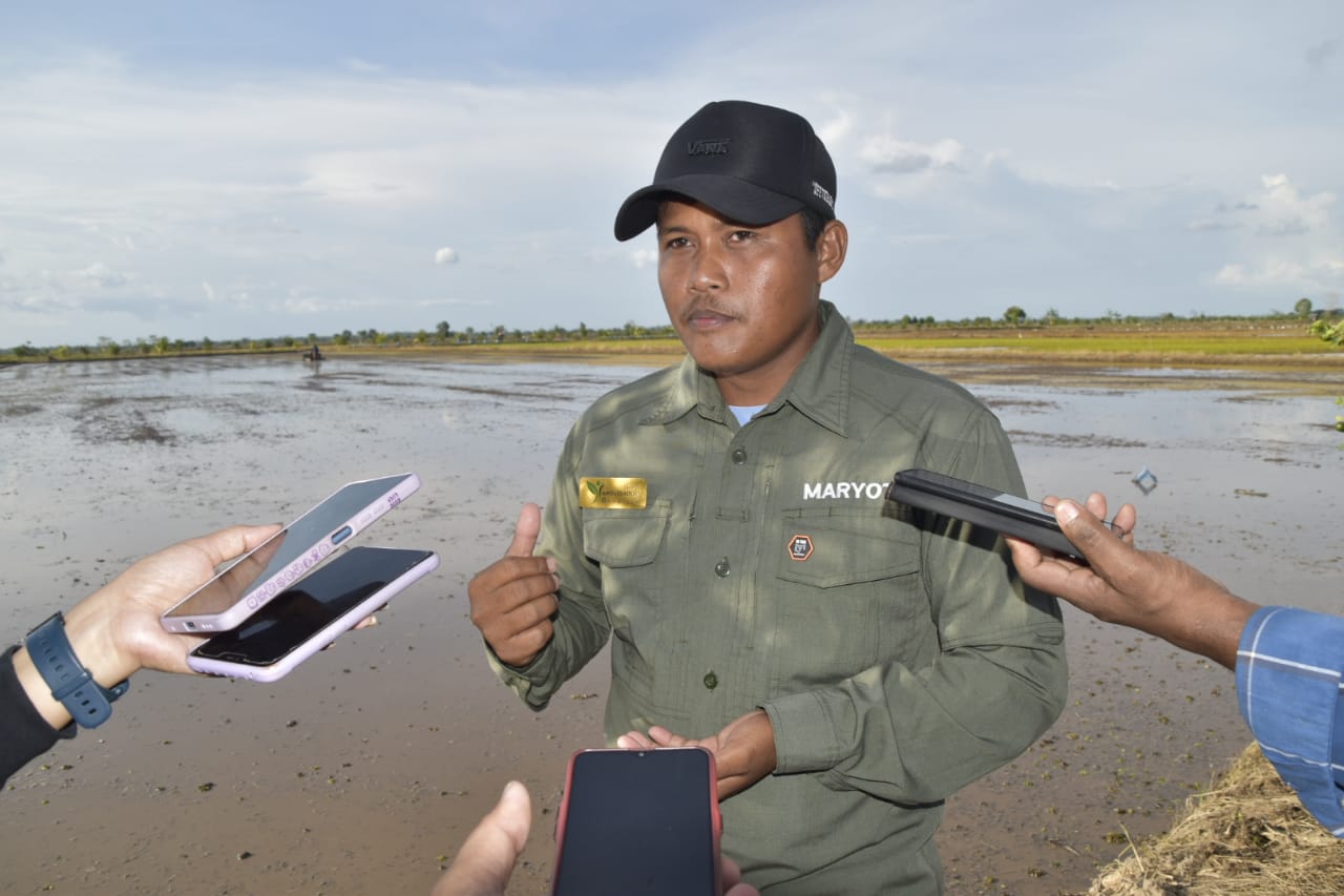 Pemprov. Kalteng Tinjau Ke Desa Belanti Siam