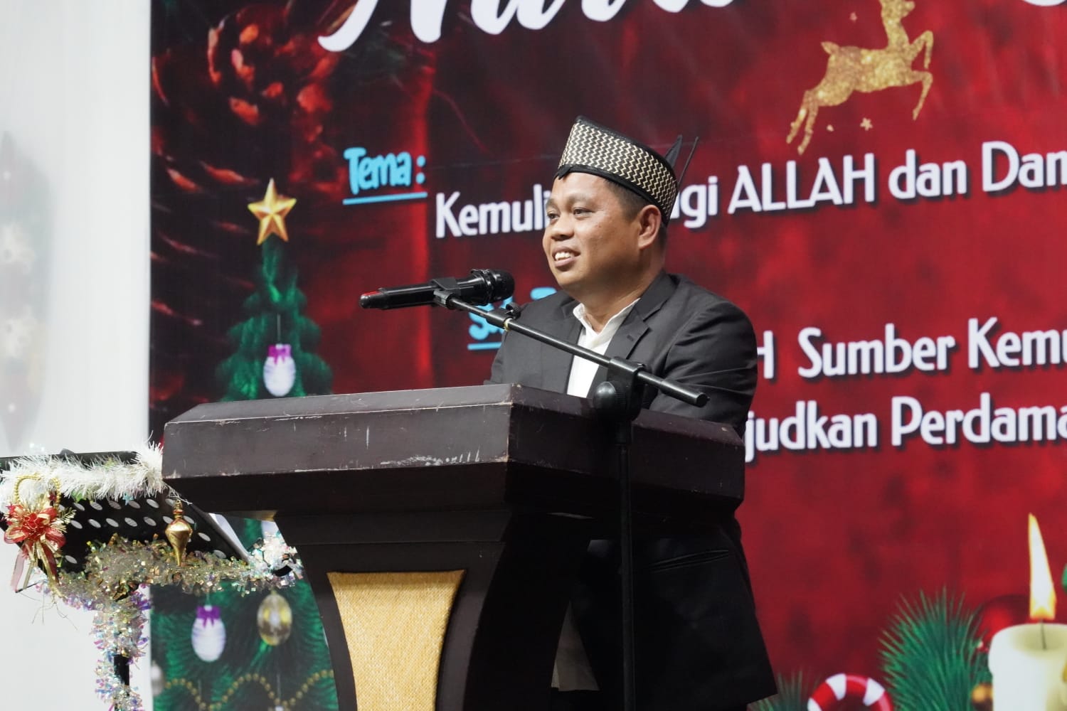 Plh. Asisten Pemkesra Herson B. Aden Hadiri Perayaan Natal Keluarga Besar Rimbawan Tahun 2023