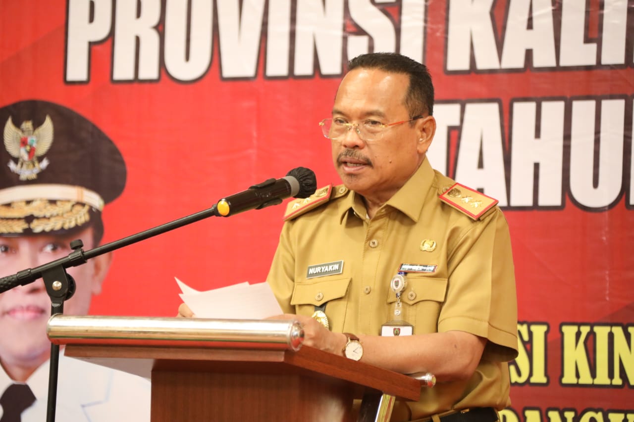 Sekda Prov. Kalteng Nuryakin Buka Rapat Koordinasi Teknis Kehutanan Provinsi Kalteng