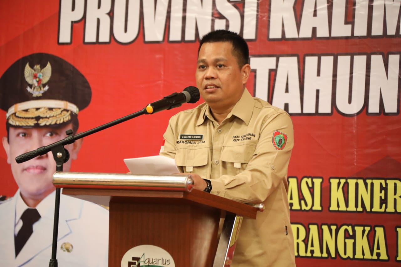 Sekda Prov. Kalteng Nuryakin Buka Rapat Koordinasi Teknis Kehutanan Provinsi Kalteng