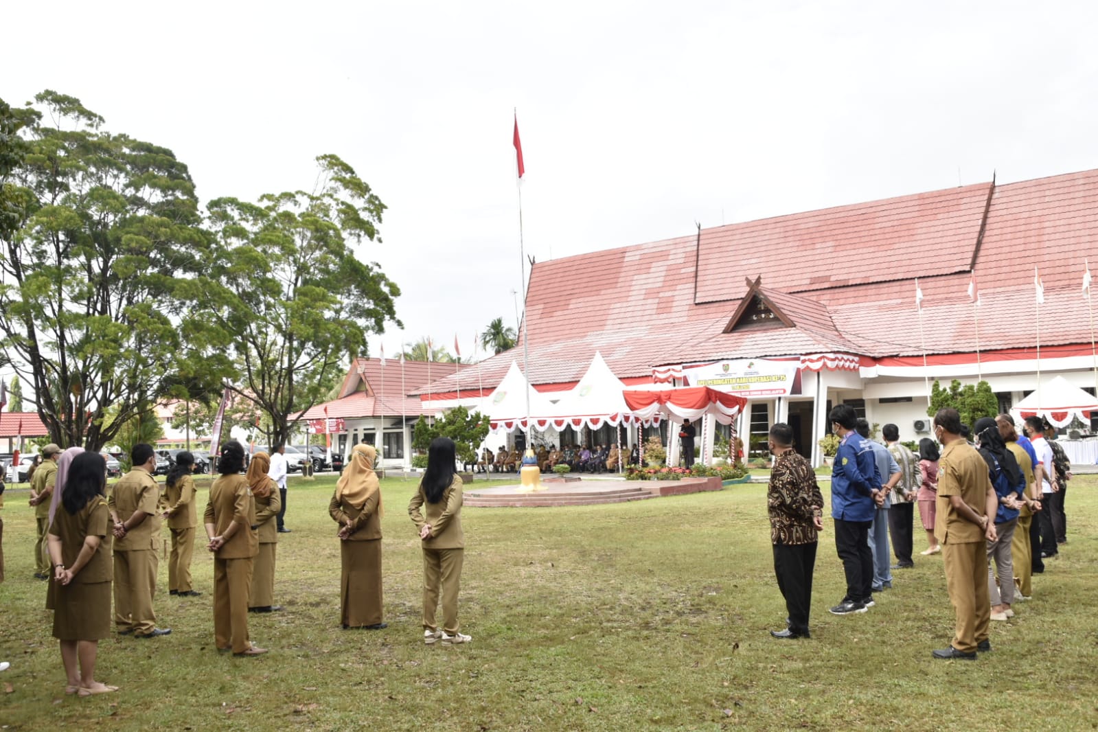 Wagub Kalteng Pimpin Apel Peringatan Hari Koperasi Nasional Ke-75 Tahun 2022