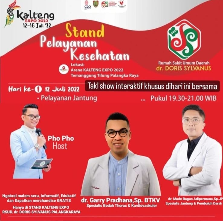 RSUD dr. Doris Sylvanus Turut Serta Meriahkan Kalteng Expo 2022