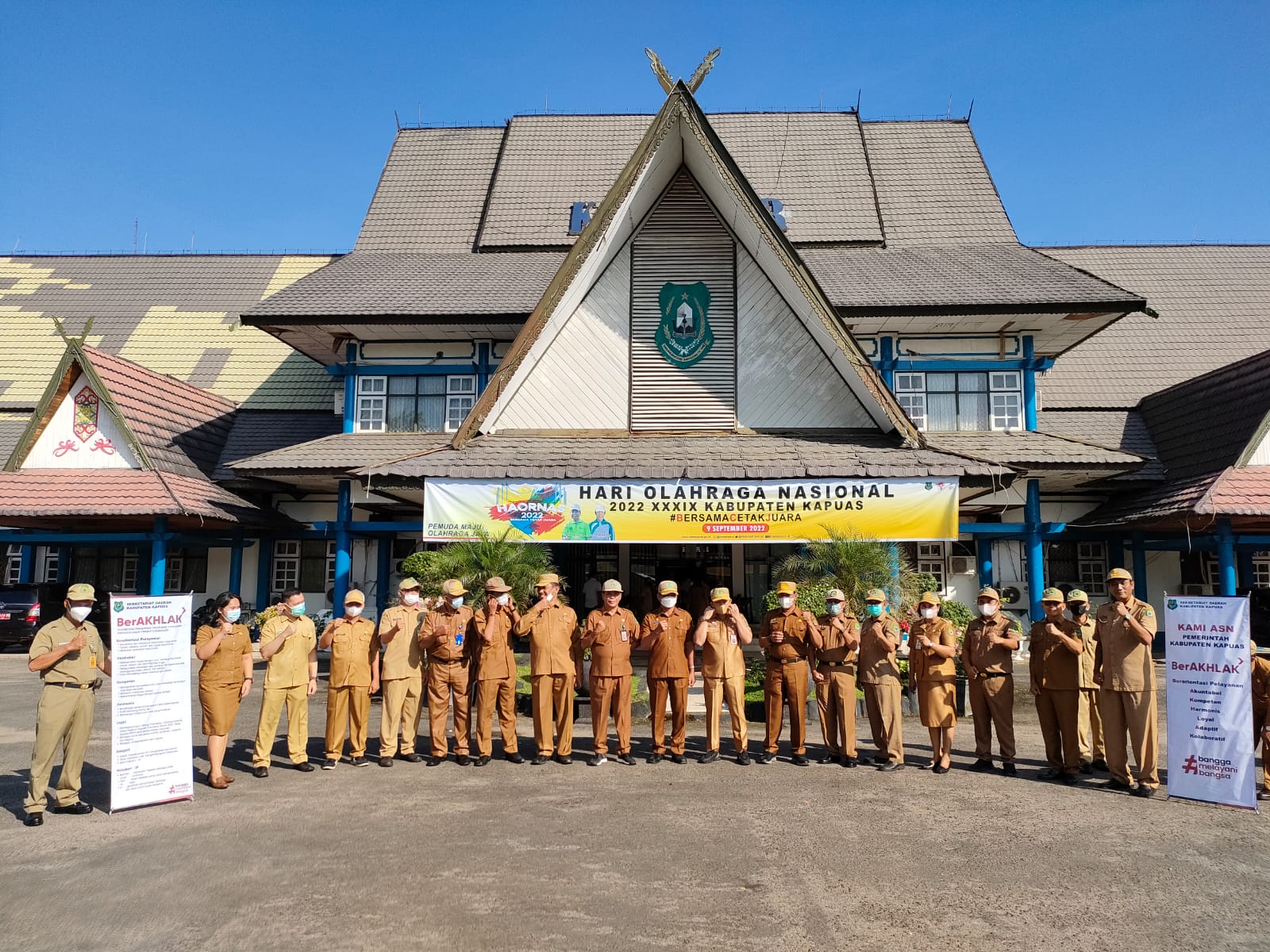 Sosialisasi Dan Internalisasi Core Value ASN BerAKHLAK Di Lingkungan Sekretariat Daerah Kab. Kapuas