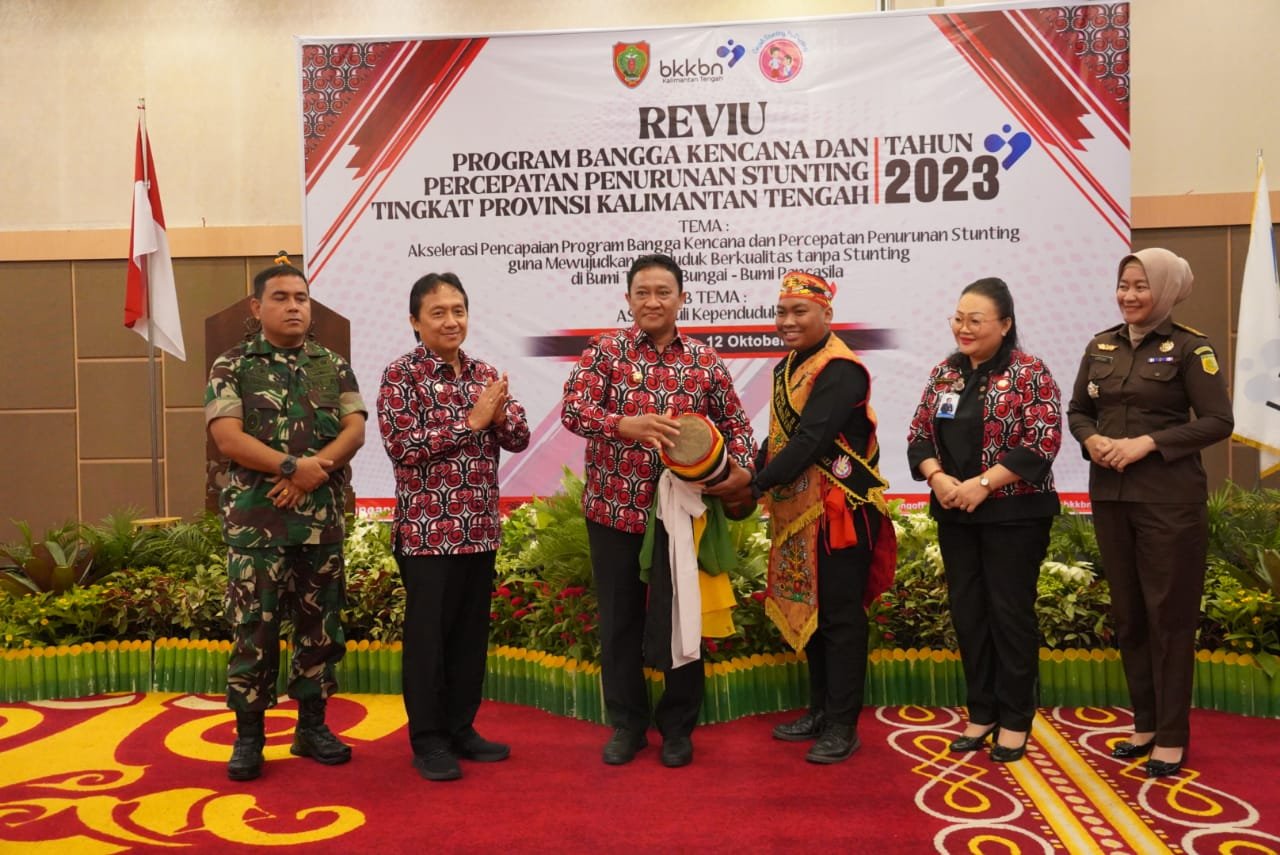 Wagub Edy Pratowo Buka Kegiatan Review Program Bangga Kencana dan Percepatan Penurunan Stunting Kalteng Tahun 2023