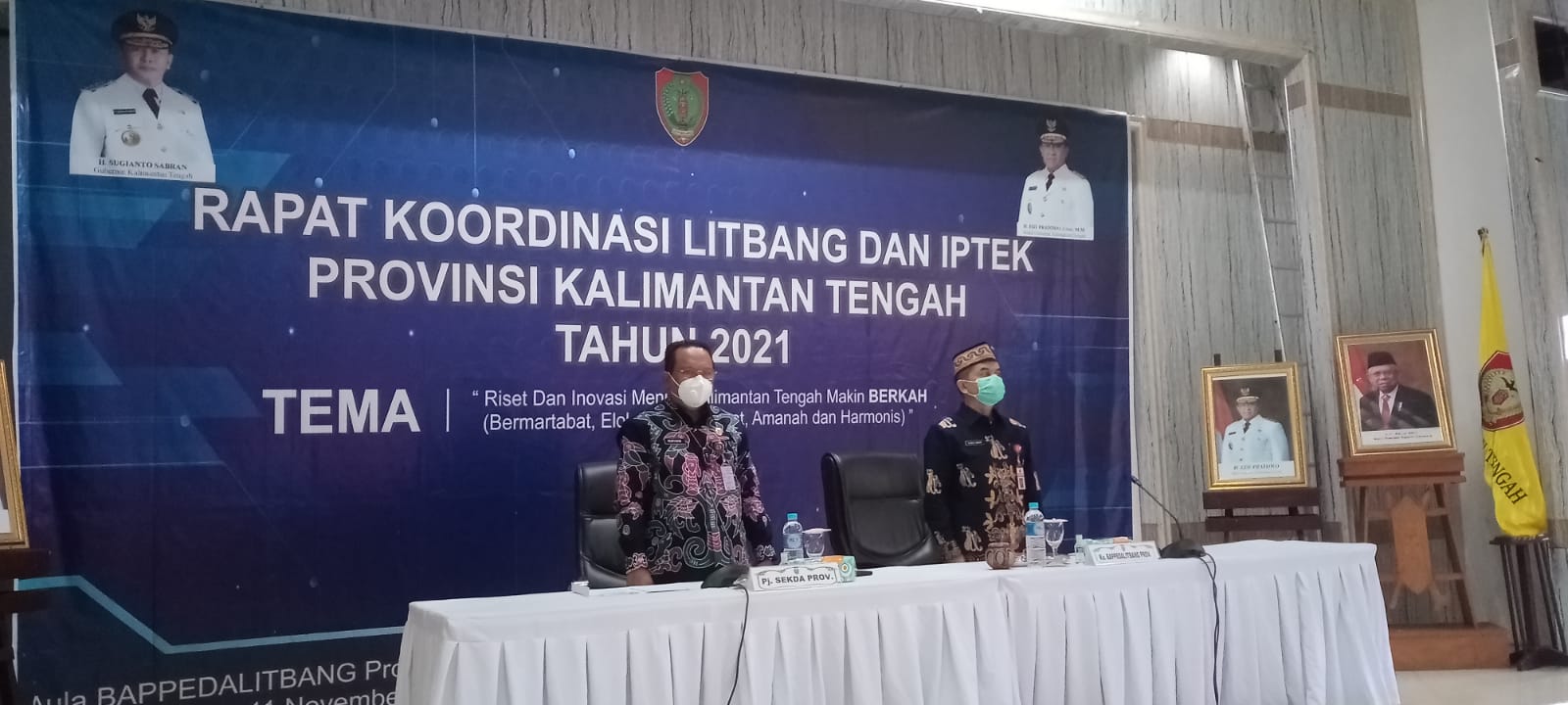 Rakor Litbang & IPTEK Bahas Isu-Isu Strategis Pembangunan di Kalteng