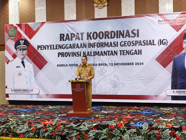 Sahli Yuas Elko Buka Rakor Penyelenggaraan Informasi Geospasial