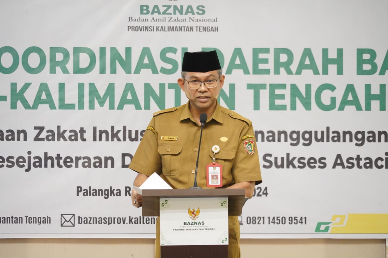 Plh Sahli Pemkumpol Ahmad Husain Buka Rapat Koordinasi Daerah Badan Amil Zakat Nasional