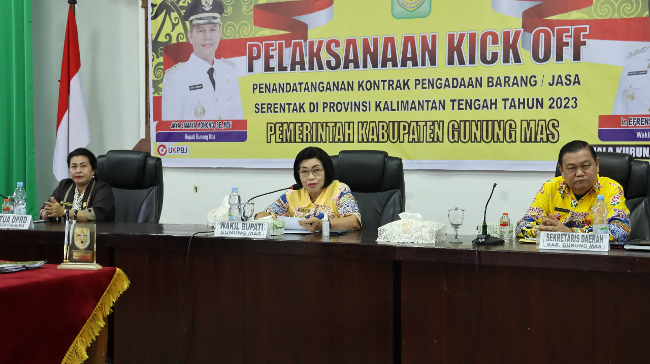Pelaksanaan Kick Off Penandatanganan Kontrak Barang/Jasa