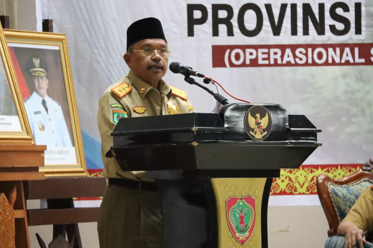 Sekda Prov. Kalteng Buka Rakor Tahunan Tim Percepatan Stunting