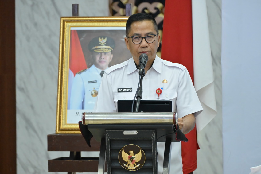 Kepala Bapperida Prov. Kalteng Leonard S. Ampung Buka Rapat Penjelasan Terkait Penginputan Usulan pada Aplikasi E-Rakortek