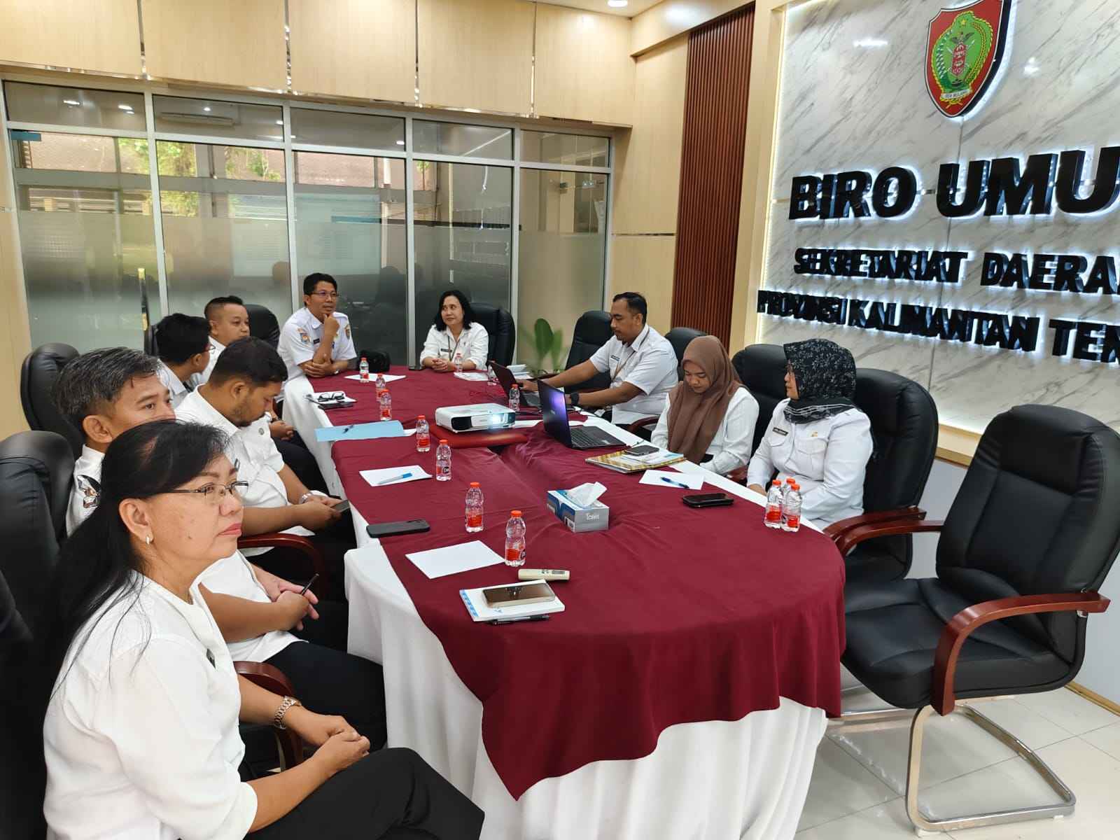 BKD Prov. Kalteng Gelar Pemantauan dan Pembinaan Kinerja ASN melalui sistem E-Kinerja BKN dan Sinerja BKD