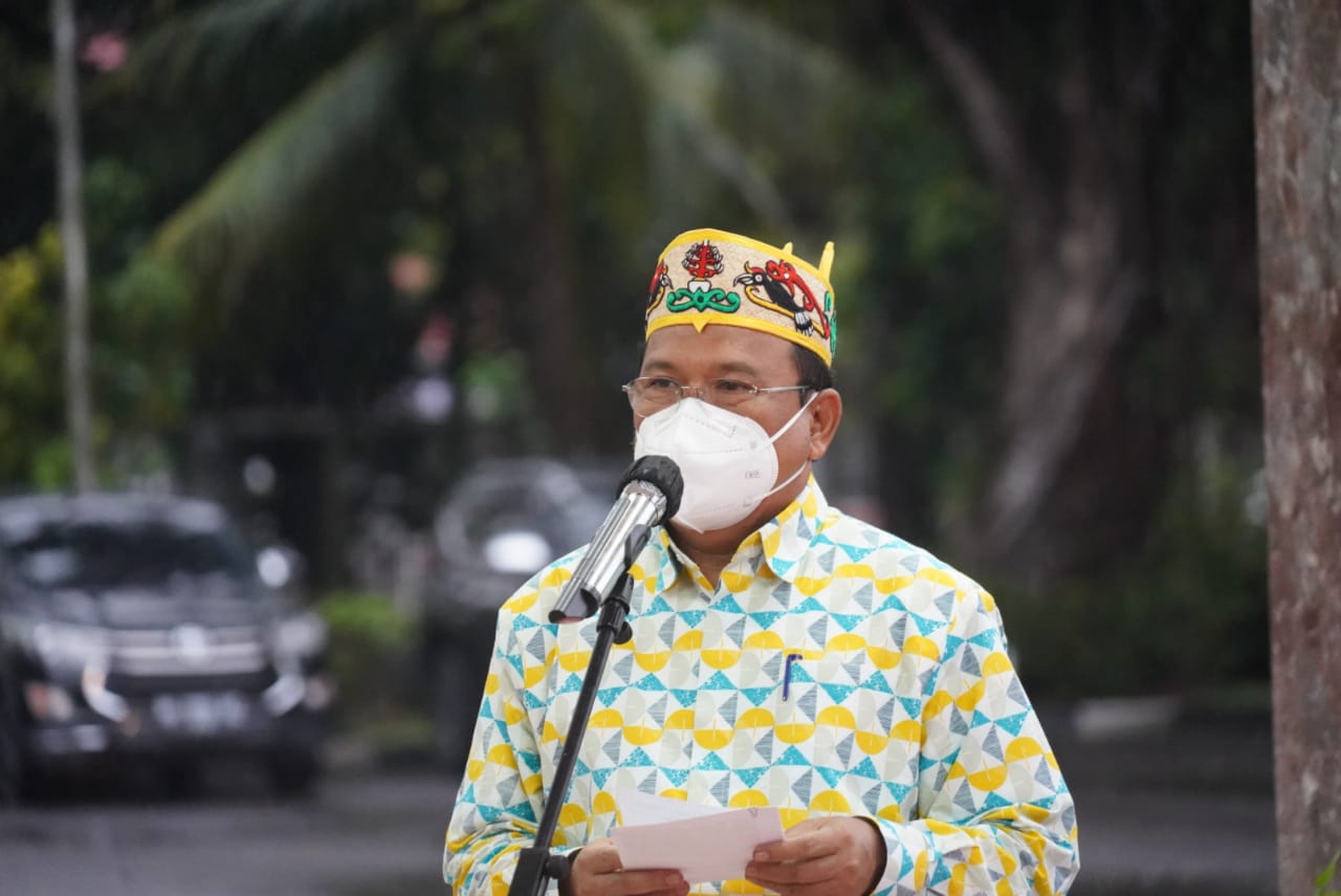 Pemberangkatan Sampel Utama Tanah Dan Air Kalteng Ke Wilayah IKN