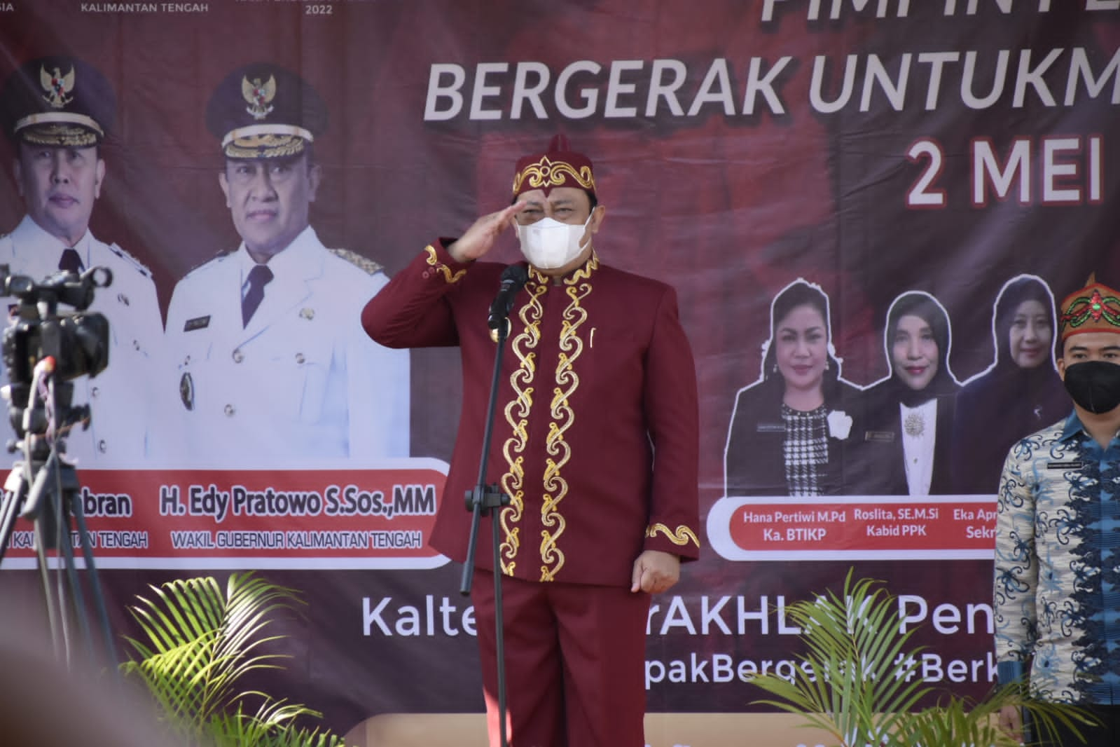 Pemprov. Kalteng Gelar Upacara Peringatan Hardiknas Tahun 2022