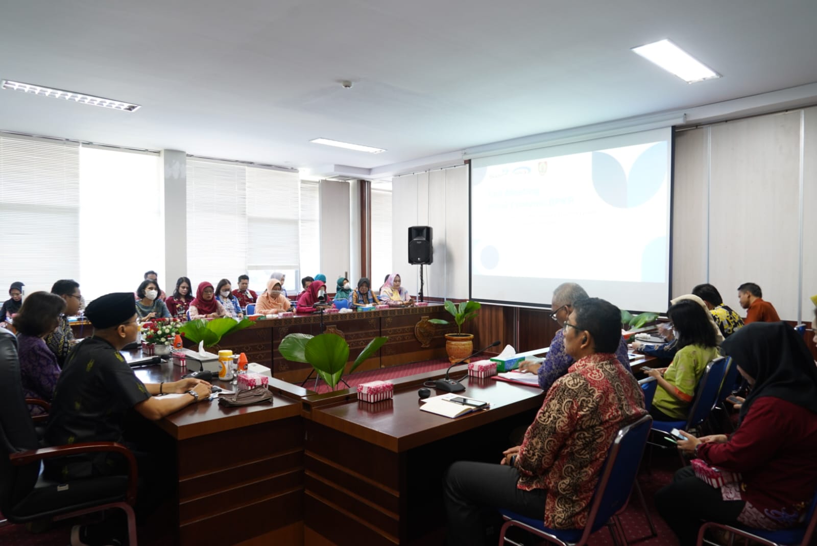 Kepala P3APPKB Prov. Kalteng Hadiri Exit Meeting Hasil Evaluasi Percepatan Penurunan Stunting