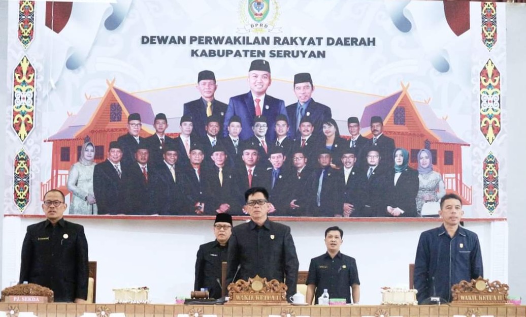 DPRD Gelar Rapat Paripurna Penyampaian LPJ Bupati Seruyan Tahun 2023