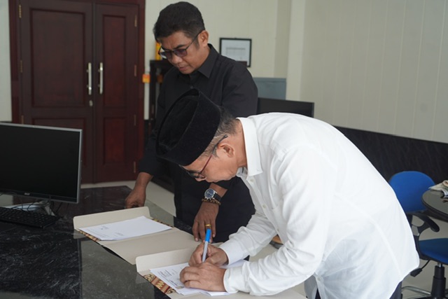 Dispora Prov. Kalteng Gelar Serah Terima Jabatan Kepala Dispora Prov. Kalteng