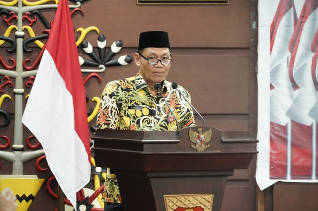 Sahli Yuas Elko Tutup Seleksi Calon Paskibraka Tingkat Prov. Kalteng Tahun 2025